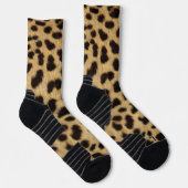 Faux Cheetah Skin Sokken (Rechts)