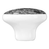 Faux Chrome Mini Box Achtergrond Keramische Knop (Zijkant)