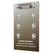 Faux Chrome, Voetbal coach, Naam, Klembord (Links)