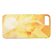 *~* Faux Citrine Crystal Healing Energy Chakra Case-Mate iPhone Case (Achterkant (Horizontaal))