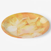 *~* Faux Citrine Crystal Healing Energy Chakra Papieren Bordje (Gekanteld)