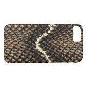 Faux Cobra Snake Skin Case-Mate iPhone Case (Achterkant (Horizontaal))
