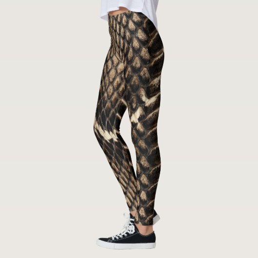 Faux Cobra Snake Skin Leggings (Links)