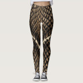 Faux Cobra Snake Skin Leggings (Voorkant)