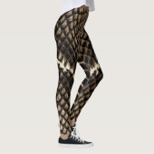 Faux Cobra Snake Skin Leggings (Rechts)