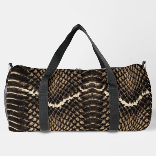 Faux Cobra Snakeskin Plunjezak (Achterkant)