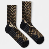 Faux Cobra Snakeskin  Sokken (Rechts)