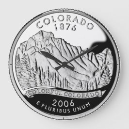 Faux Colorado State Quarter Rocky Mountains Trebes Grote Klok