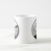 Faux Colorado State Quarter Rocky Mountains Trebes Koffiemok (Center)