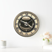Faux Compass Clock Grote Klok (Huis)
