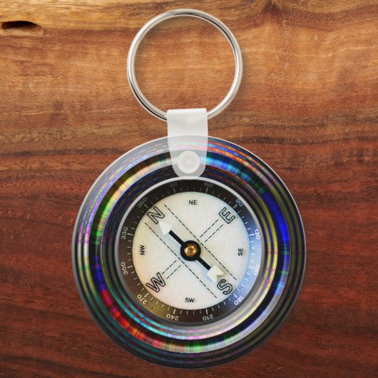 Faux Compass Sleutelhanger (Voorkant)