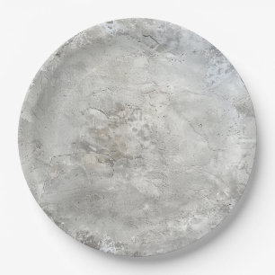 Faux Concrete Papieren Bordje