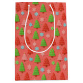 Faux Cookies in Clay Christmas Gift Wrap Medium Cadeauzakje (Voorkant)