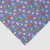 Faux Cookies in Clay Christmas Tissue Paper Tissuepapier (Detail)