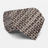 Faux Cotton Fabric Modern Stropdas (Opgerold)