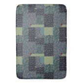Faux Country Patchwork Quilt Bath Mat (Voorkant Verticaal)