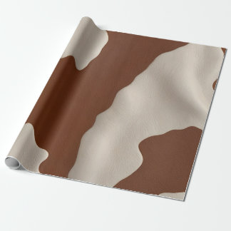Faux Cow Leather Trendy Luxury Elegant Collection Cadeaupapier