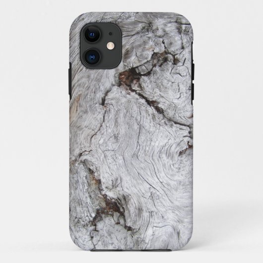 Faux Cracked Driftwood Case-Mate iPhone Case (Achterkant)