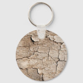 Faux Cracked Wood Sleutelhanger (Voorkant)