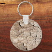 Faux Cracked Wood Sleutelhanger (Voorkant)