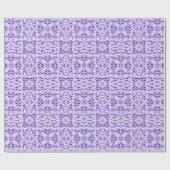 Faux Crochet Mauve Cadeaupapier (Vlak)