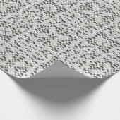 Faux Crochet White Cadeaupapier (Hoek)