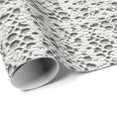 Faux Crochet White Cadeaupapier (Rol Hoek)