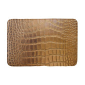 Faux Crocodile Leather Animal Skin Pattern Badmat (Voorkant)