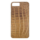 Faux Crocodile Leather Animal Skin Pattern Case-Mate iPhone Case (Achterkant)