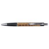 Faux Crocodile Leather Animal Skin Pattern Pen (Achterkant)