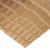 Faux Crocodile Leather Animal Skin Pattern Tafelkleed (Gekanteld)