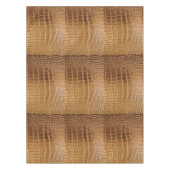 Faux Crocodile Leather Animal Skin Pattern Tafelkleed (Voorkant)