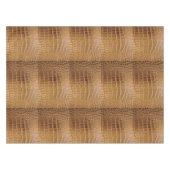 Faux Crocodile Leather Animal Skin Pattern Tafelkleed (Voorkant (Horizontaal))