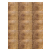 Faux Crocodile Leather Animal Skin Pattern Tafelkleed (Voorkant)