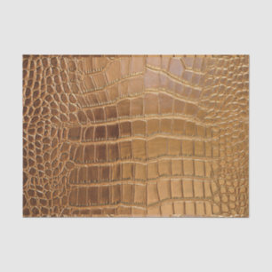 Faux Crocodile Leather Animal Skin Pattern Tissuepapier