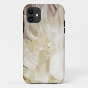 Faux crystal quartz geode gemstone foto hipster iPhone 11 hoesje