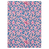 Faux Cutouts Waterverf Boho Folk Art geïnspireerd Klembord (Achterkant)