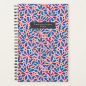 Faux Cutouts Waterverf Boho Folk Art geïnspireerd Planner (Voorkant)