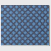 Faux Denim Texture Cadeaupapier (Vlak)