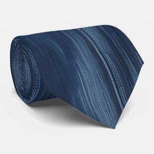 Faux Denim Texture Stropdas