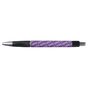 Faux-diamant voor paars lendenontwerp pen