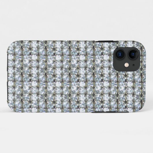Faux Diamond iPhone Case (Achterkant (horizontaal))