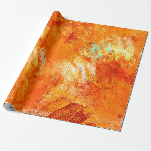 Faux digitale penseelstreek naadloze textuur. Colo Cadeaupapier (Uitgerold)
