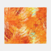 Faux digitale penseelstreek naadloze textuur. Colo Fleece Deken (Voorkant (Horizontaal))