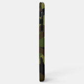 Faux doek groen camo militaire camouflagepatroon Case-Mate iPhone case (Achterkant/links)