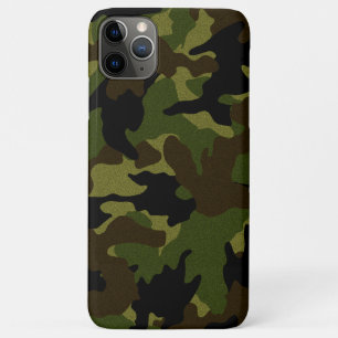 Faux doek groen camo militaire camouflagepatroon Case-Mate iPhone case
