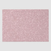 Faux Dusty Roos Glitter Tissuepapier (Voorkant)