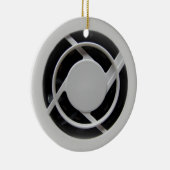 Faux Electronics Cooling Fan Keramisch Ornament (Rechts)