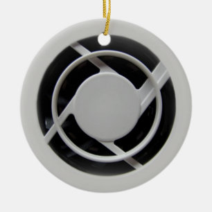 Faux Electronics Cooling Fan Keramisch Ornament