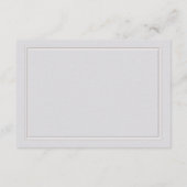 Faux Embossed Orchidee Lijst Ivoor Beantwoorden Hu Informatiekaartje (Achterkant)